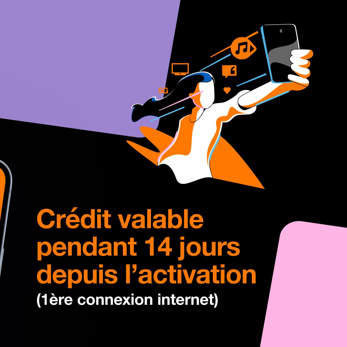 Orange Holiday Europe - 3GB Internet Data in 4G/LTE (currently 8GB promotion) + 30mn + 200 Texts from 30 Countries in Europe to Any Country Worldwide