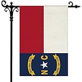 American North Carolina State Flag, North Carolina Garden Flag, State Patriotic Flags for Home Garden Decor, American States Yard Flags to Outside, States Celebration Party Yard Decor 33