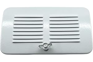 Nimiah Replacement 8N9661 Air Cleaner Hood Door with Wing Nut Fits Ford NH Tractors 2N 8N 9N 1948-5