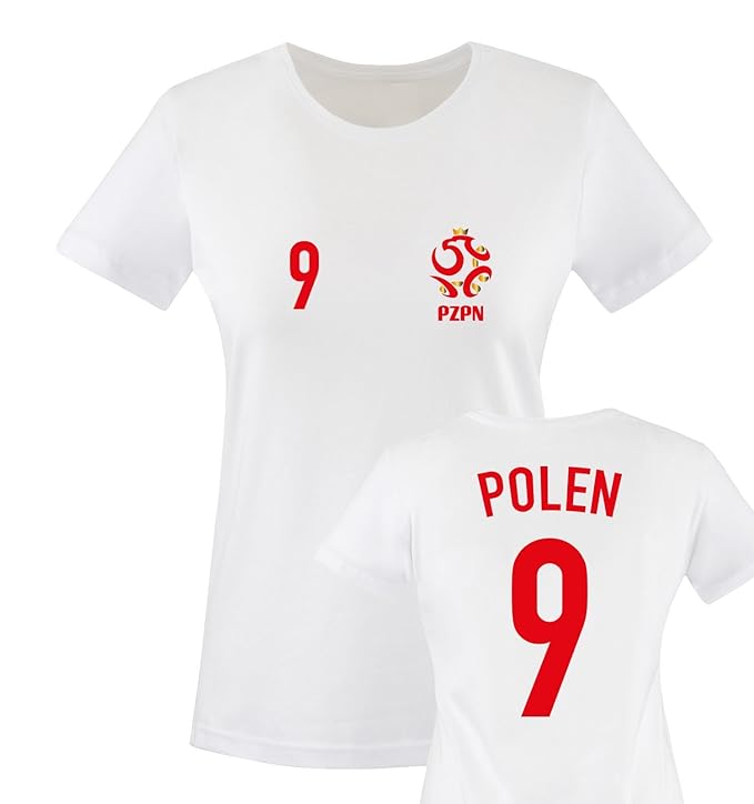 EM 2016 | Trikot | Polen | WUNSCHDRUCK | Damen T-Shirt