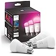 Philips Hue White and Color Ambiance A19 E26 LED Smart Bulb, Bluetooth & Zigbee Compatible (Hue Hub Optional), Works with Ale