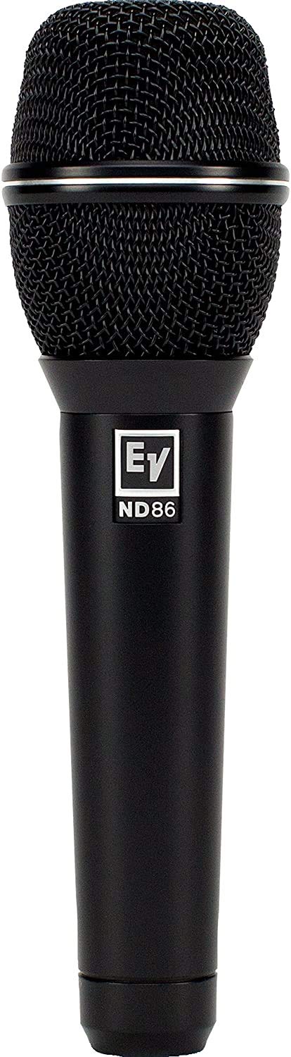 Electro-Voice ND86 Dynamic Supercardioid Vocal Microphone, Black