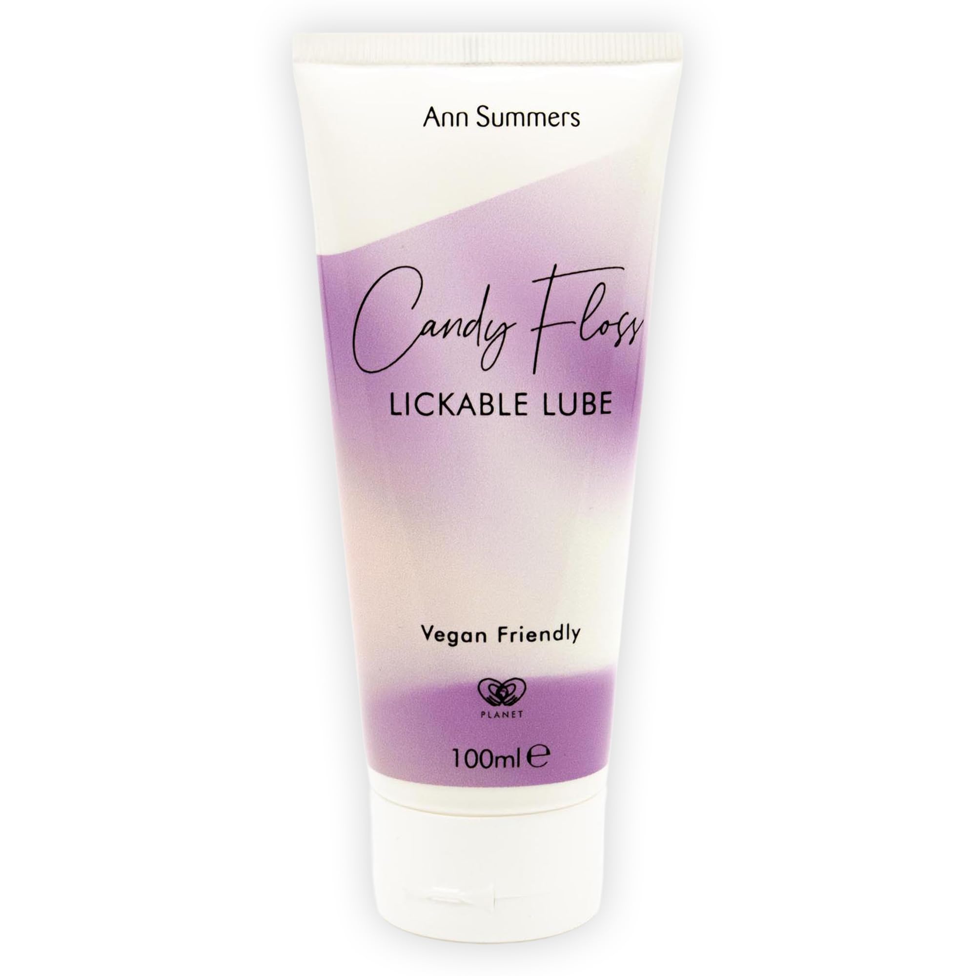 Ann Summers Candy Floss Flavoured Lube (100ml) – Edible Water Based Lube for Oral Pleasure – Vegan-Friendly, Sugar-Free Water Based Lubricant Gel for Smooth Glide – Skin-Kind Lubricants & Licks