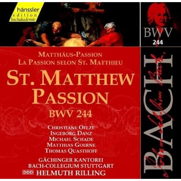 Johann Sebastian Bach: Matthäus-Passion Johann Sebastian Bach - Nikolaus Harnoncourt – Matthäus