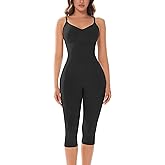 Suprenx Women's Shapewear Bodysuit Tummy Control Faja Body Shaper Seamless Full Body Suits