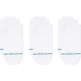 Stance Icon Low Tab Casual Socks 3-Pack | Protect Your Feet From Friction Blisters, All-Day Comfort, Med Cushioning, Arch Support, Seamless Toe Closure