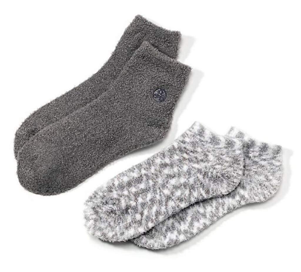Earth Therapeutics 2-Pack Super Plush Aloe Moisture Socks (Green) : Beauty