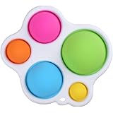 Fidget Dimple Toy,Stress Relief Hand Toys for Kids and Adults,Easy-to-use and Addictive Decompression,Soft Silicone…