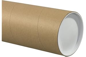Aviditi P5030KHD Jumbo Mailing Tubes, 5" x 30", Kraft (Pack of 15)