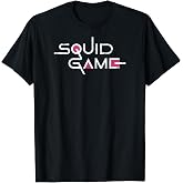 Squid Game English Title Logo T-Shirt