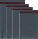 iSOUL 100 Mixed Mailing Bags Self Seal 6x9 9x12 10x14 12x16 5 sizes