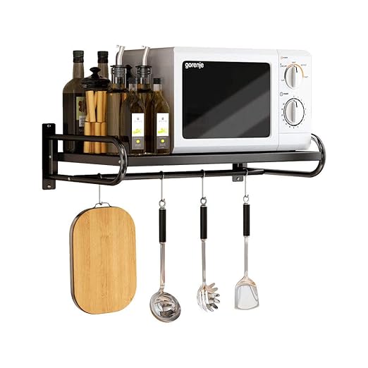 Horno De Microondas Estante Una Capa Para Montaje En Pared Estante ...