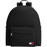 Tommy Jeans Men's Essential Daily Ripstop Backpack, BLACK One Size