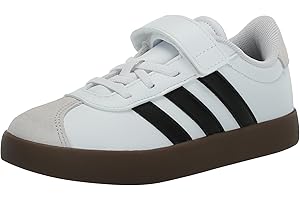 adidas Kids' Vl Court 3.0 Elastic Lace & Strap Sneakers