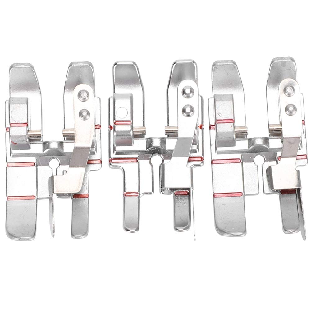 3Pcs Sewing Machine Presser Foot 1/4in Quilting Foot Special for PFAFF Household Multifunction Sewing Machine Accessories
