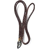 GENIQUE Genuine Leather Glasses Strap, Eyeglass Chain,Eye Glasses holders around Neck, Sunglass Strap for Men