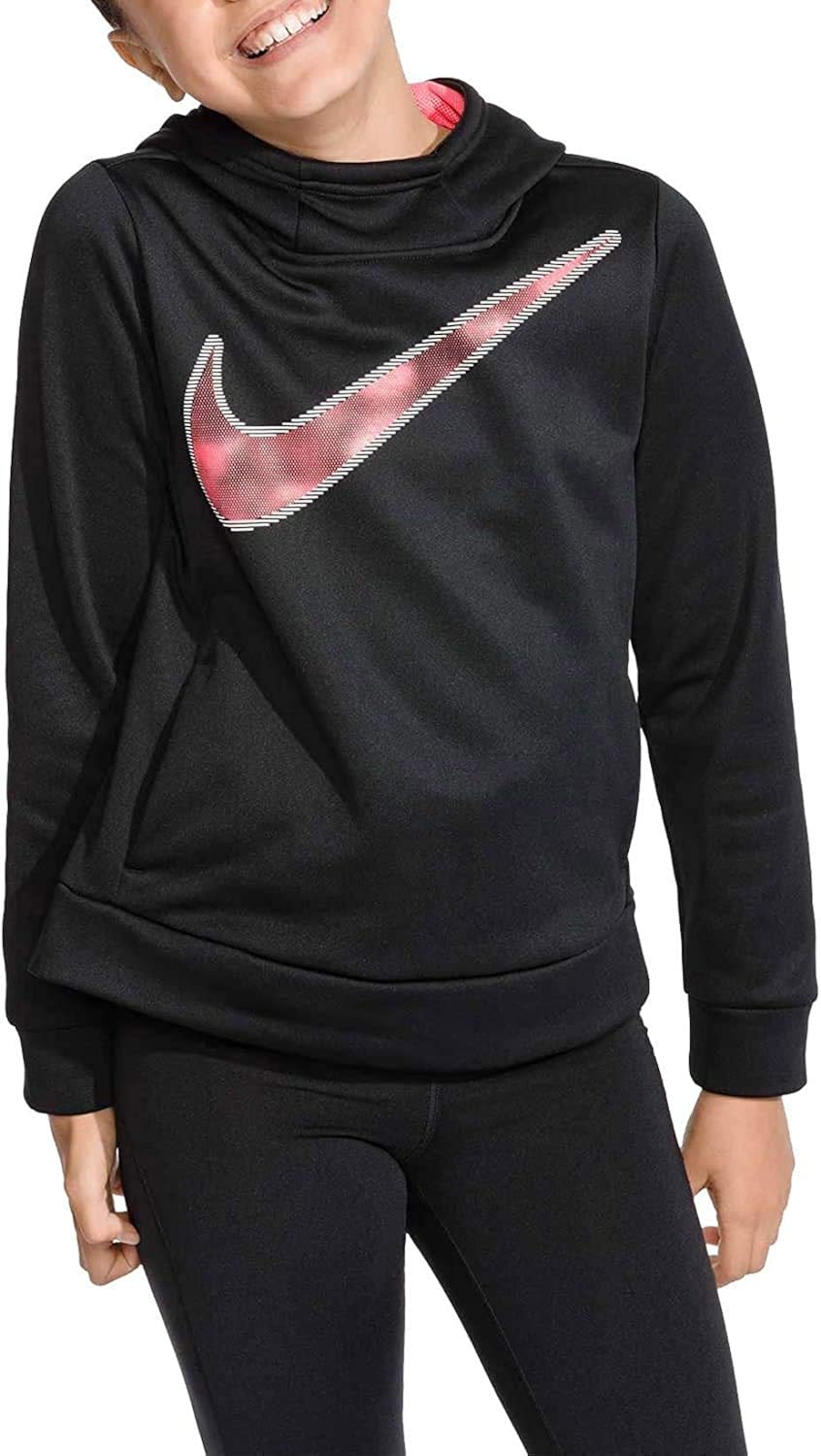 nike swoosh graphic sweatshirt
