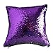 BOOBEI 18inch Double Colors Reversible Sequins Mermaid Pillow Cases 18