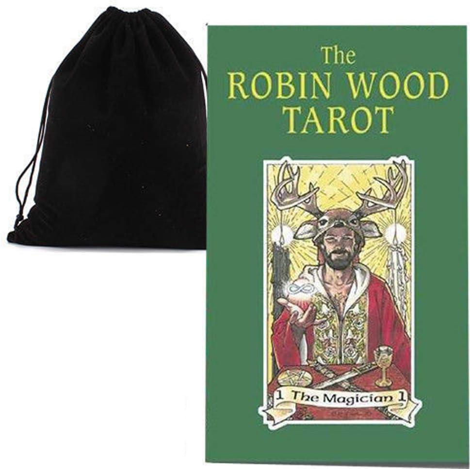 Shop4top The Robin Wood Tarot Cards Deck and Bag