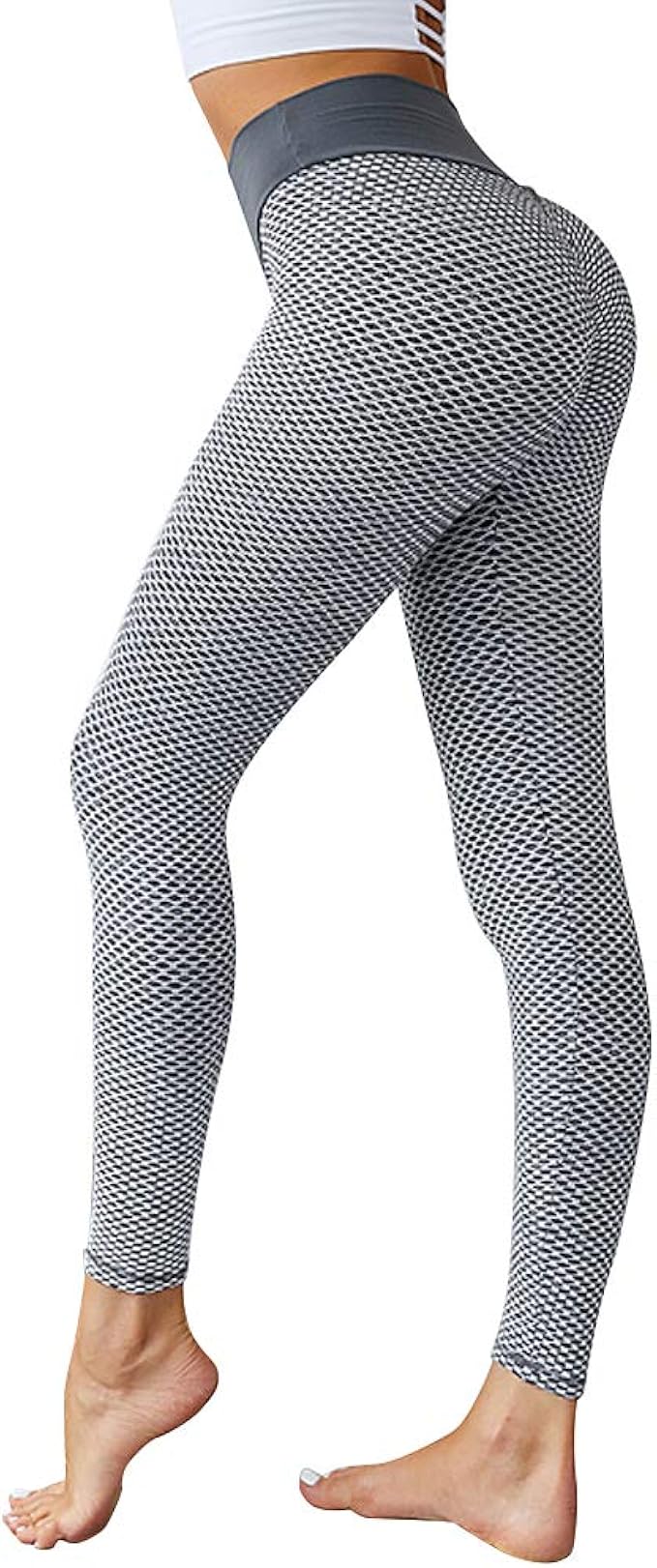 high waisted ruched gym leggings