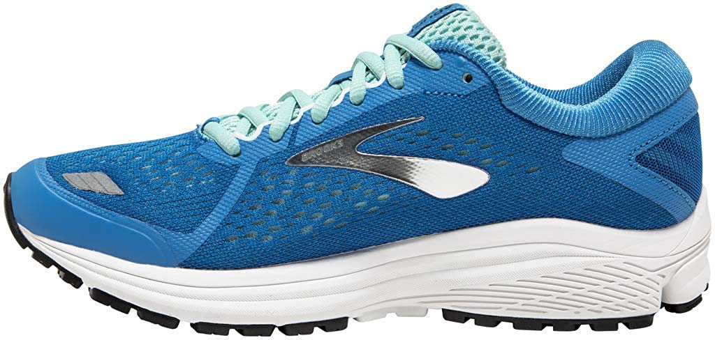 Brooks Women's Aduro 6 Running Shoes, (Blue/Silver/White 415), 7.5 UK Image