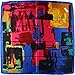 corciova 2 Pcs 35 x 35 Square Curly Hair Scarf for Black Women Silk Headband Tie Sleeping at Night Fashion Bandanas Headscarf
