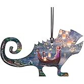 Trend Setters Disney Tangled Pascal Shaped Hanging Acrylic Print Accessory - Thomas Kinkade Art