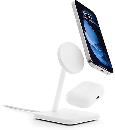 CASETiFY PowerThru 2-in-1 Charging Stand - White : Amazon.ca