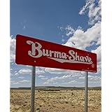 Burma Shave Sign Route 66 Arizona Poster Print (18 x 24)
