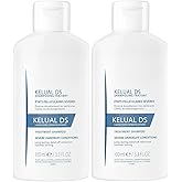 KELUAL DS Anti-Dandruff Shampoo, Treatment Shampoo for Severe Dandruff, Long-Lasting Relief, 3.3 Fl Oz (2 Pack)