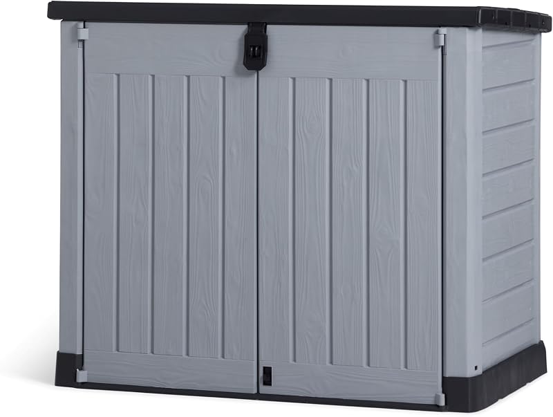 Keter Store It Out Pro Garden Storage Shed Grey | All Weather Resistant