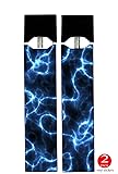 Juul Vape (2 PACK) - VINYL DECAL STICKERS - Blue