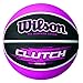 WILSON Clutch Basketball, Black/Pink, Intermediate - 28.5
