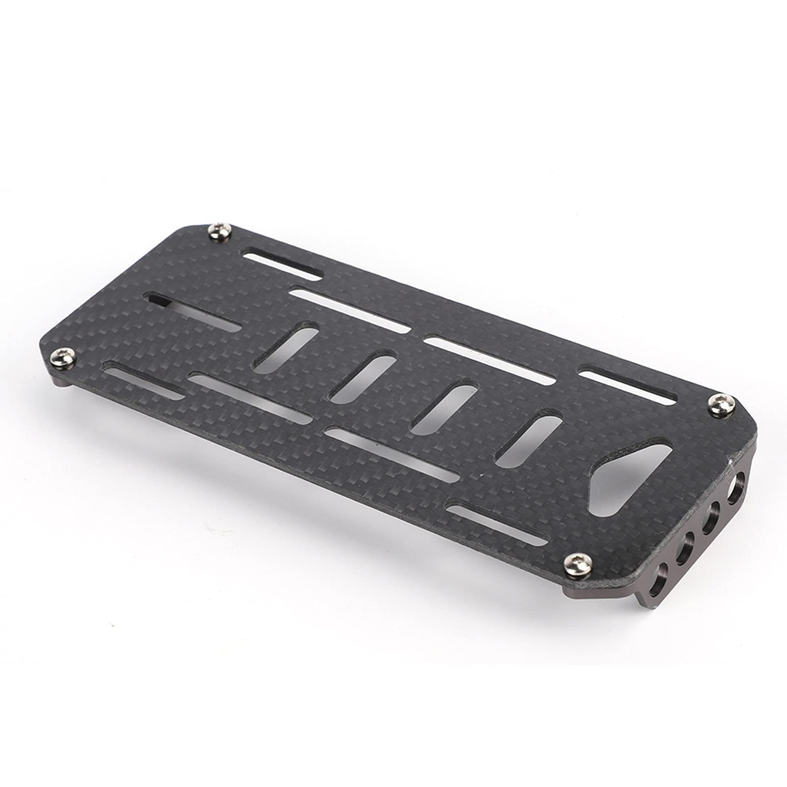 Photo 1 of VGEBY1 RC Battery Mount Plate, Carbon Fiber Battery Plate with Electricity Tester