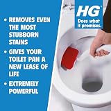 HG Toilet Renovation Kit 500ml Cleaner Scrubber Gloves for Deep Clean view 6