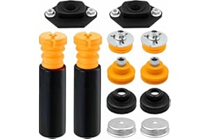 Charouse 33506767010 Rear Shock Mount, Bump Stop and Sealing Grommet Set Compatible with BMW E82 E87 E88 E90 E92 128i 135i 323i 325xi 328i 328xi 330i 335i 335d
