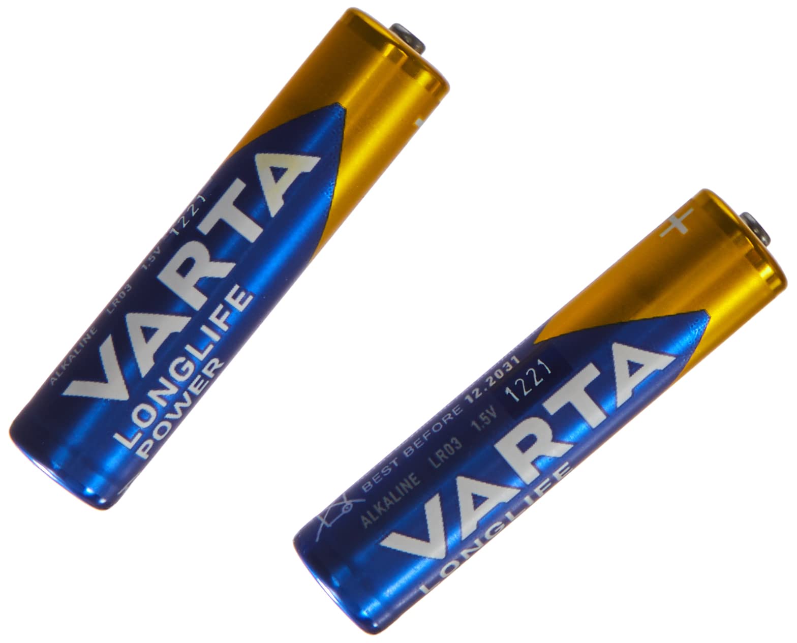 Varta – Long Life Power/ High Energy Alkaline Battery AAA x 6 + 2 Free (LR03) (Package may vary)