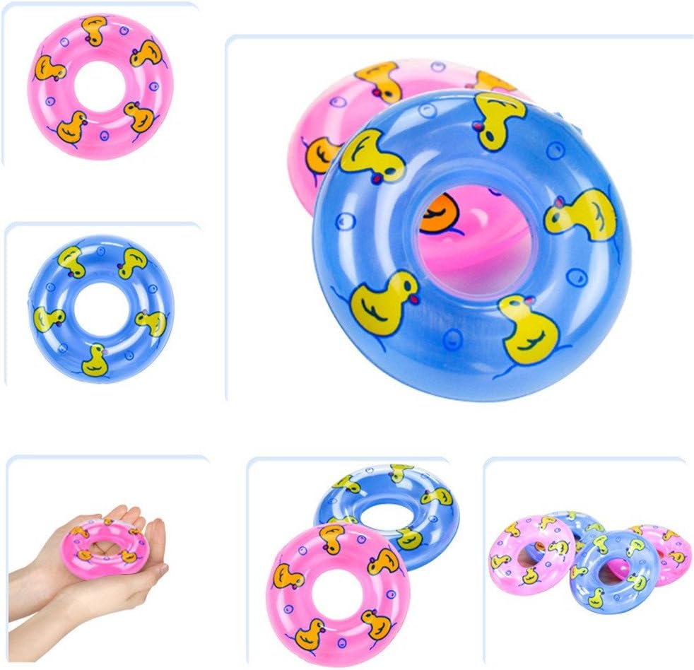 NLGToy Baby Wash Bath Swimming Mini Swimming Rings Cute Floating Bath Toys for Baby