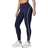BRXL Women's Triple-Layer Tummy Control Leggings High Waist Sculpting Yoga Pants Streamlined Design Workout