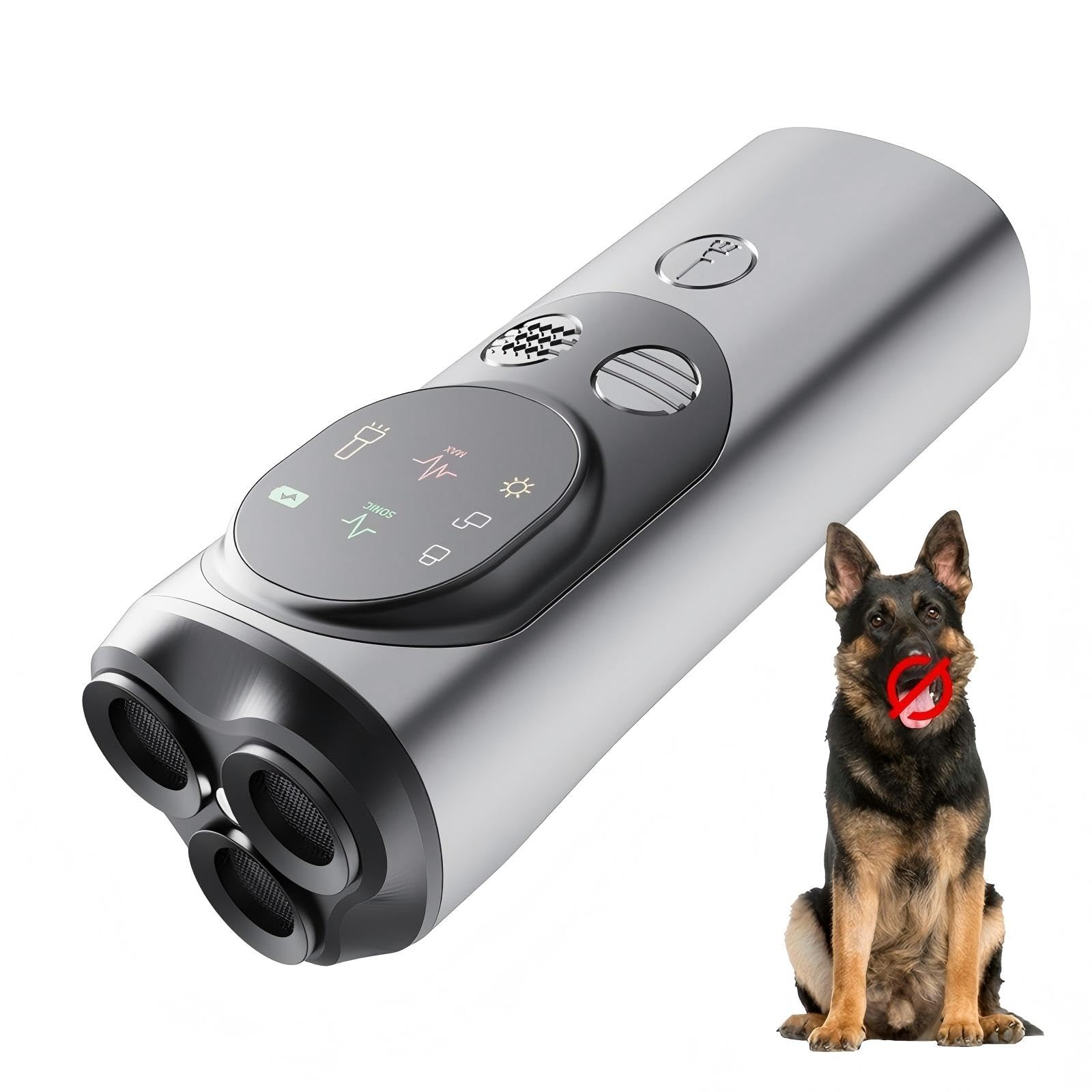 Photo 1 of 2025 Rechargeable Ultrasonic Dog Bark Deterrent Devices & Anti Barking Device for Dogs with Hd Display, 32 FT Range Dog Barking Silencer, Without Hurting Your Pet