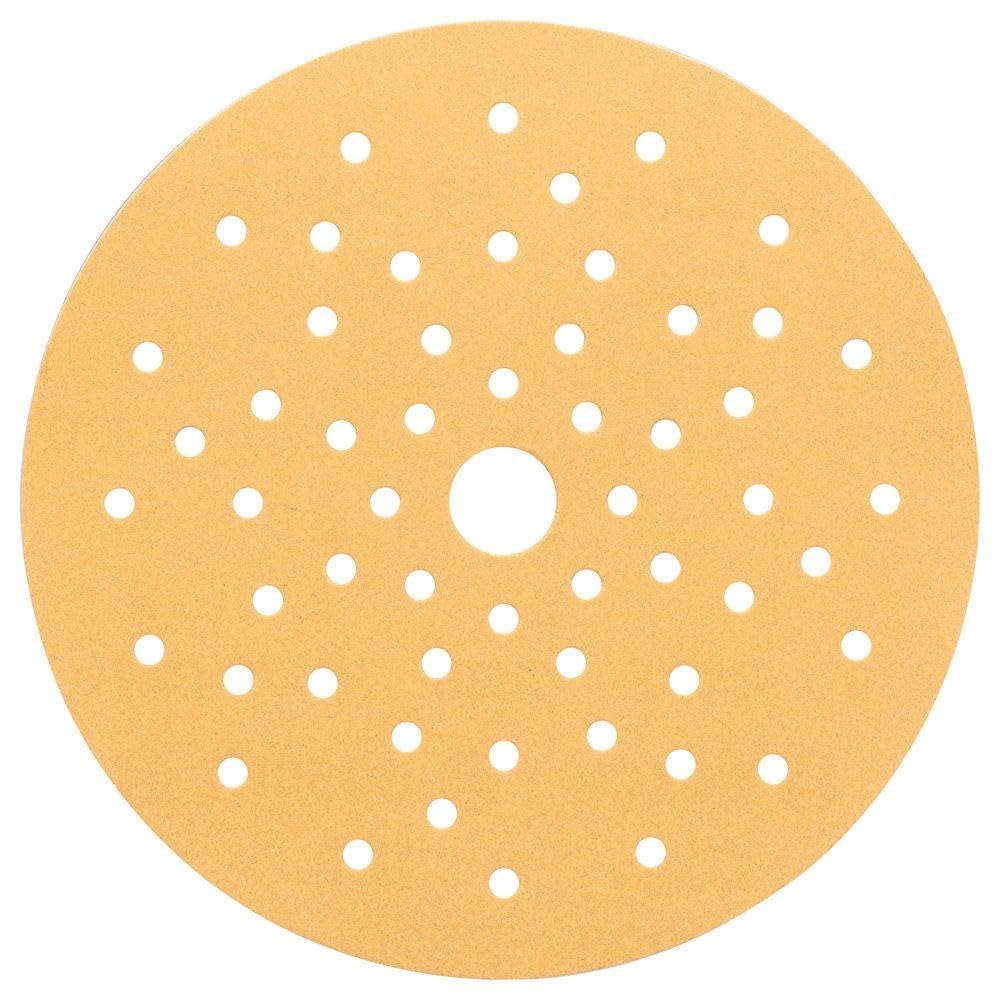 Bosch Accessories C470 Pack of 5 Sanding Discs -150 x 150 mm - Part No. 2608608X81, Beige, 2608608X81