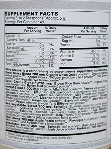 AlchePharma Ultra Greens, Tablets.