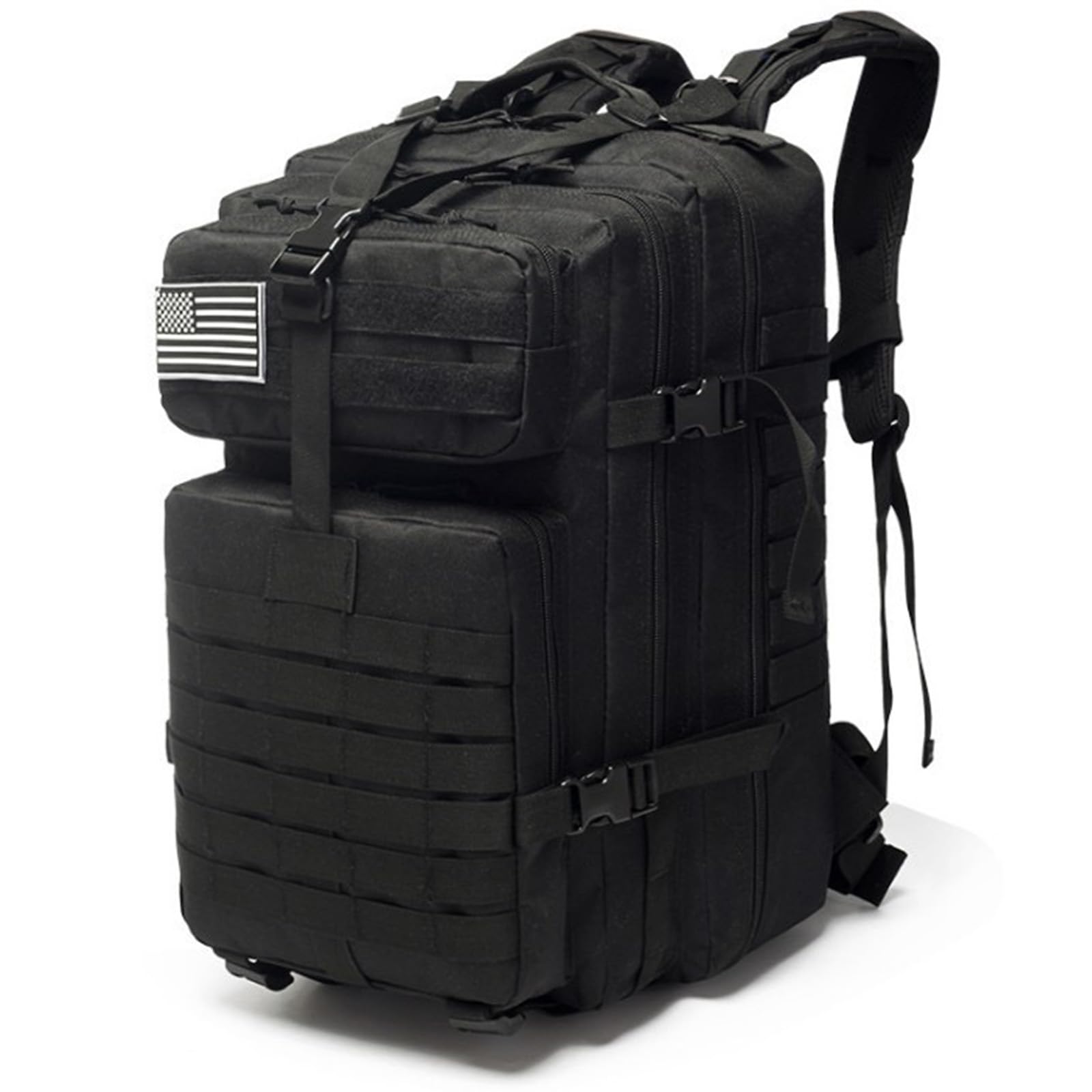 CINGHI LUSSO Tactical Backpack Mens 45L Bag Military Backpack for Travelling Mens Rucksack for Men Women Large Capacity School Bag