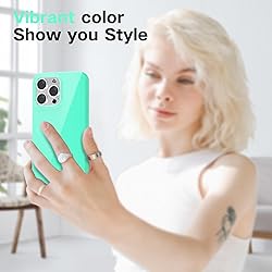 Svanove for iPhone 15 Pro Case Silicone, Glossy