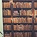 KonPon 5x10ft Silk Cloth Library Bookshelf Photography Backdrop KP-004