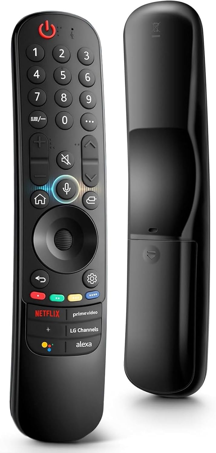 Magic Remote for LG-Smart-TV Remote Control Replacement with Voice Function Compatible for 2017-2023 LG UHD OLED QNED NanoCell 4K 8K Models TVs