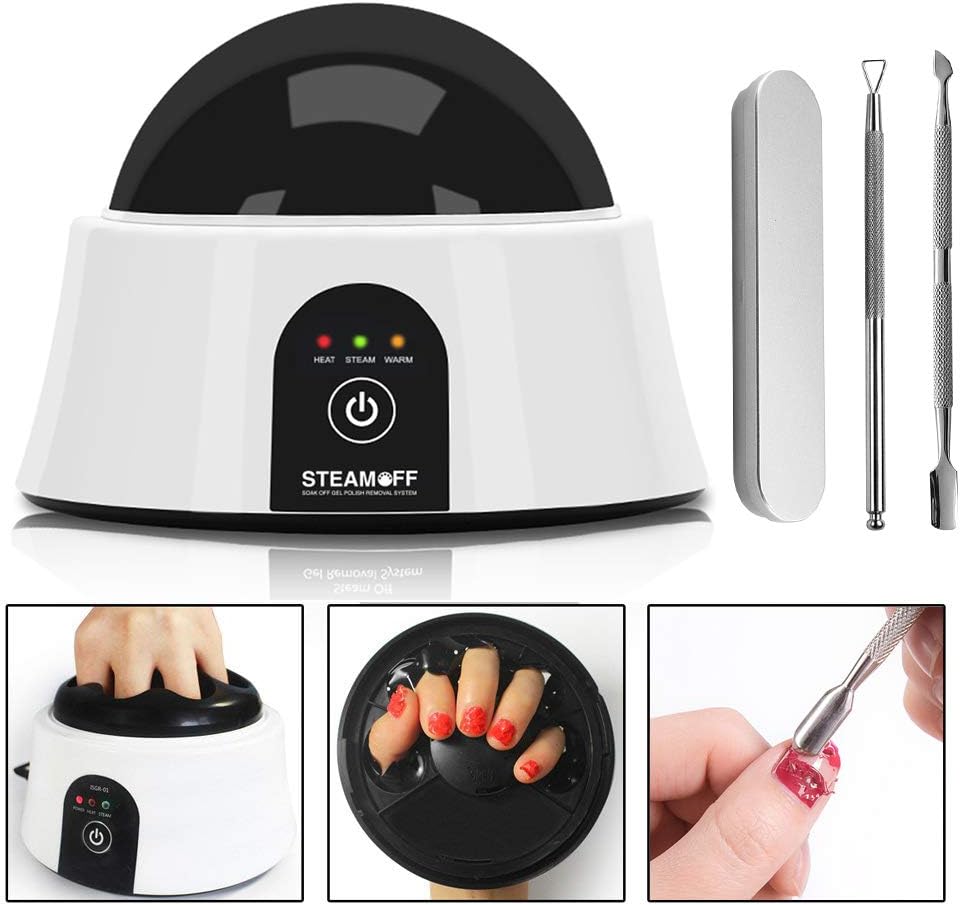 Steam off Gel Nail Remover Machine Nail Steamer for Acrylic Nail Gel