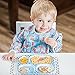 Bumkins Divided Plate, Melamine Tray Plate, Toddler, Kids, BPA Free, Stackable, Dishwasher Safe – Fire Engine