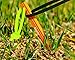 Alvantor Aluminum Tent Stakes for Camping Tent 9 Pack 7 Inch Golden Color