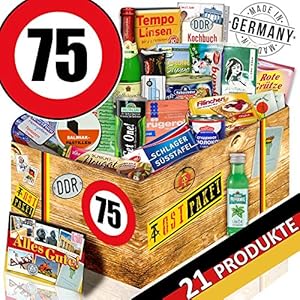 DDR Paket / 75 Geburtstag / Geschenk Ideen Mutti / Spezial Geschenk Box